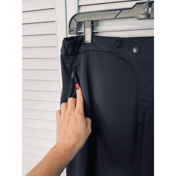 Sugoi black athletic running pants zipper pocket zipper bottom legs size medium - Picture 4 of 6